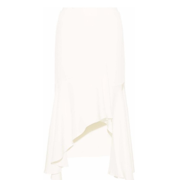 Goen. J silk asymmetric skirt - Picture 2 of 4